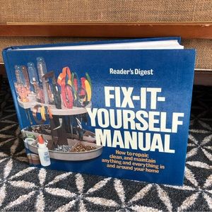 70's Reader's Digest Fix-It-Yourself Manual - How To Book - DIY Manual - Repair